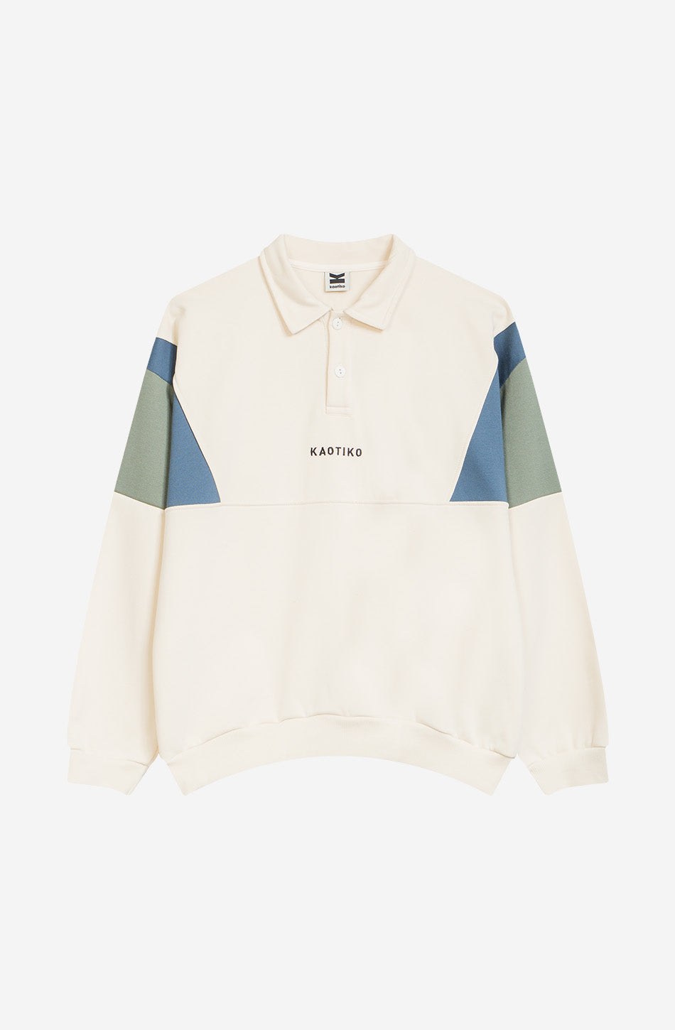 Harry Bone/Preußisch/Altgrünes Polo-Sweatshirt