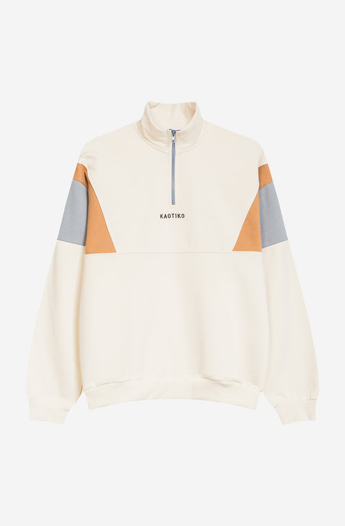 Sudadera Arthur Bone/ Hazelnut