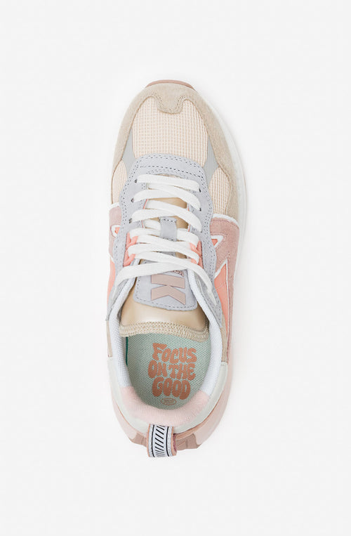 Kaotiko Damen-Sneaker „Detroit“ in Hellbeige