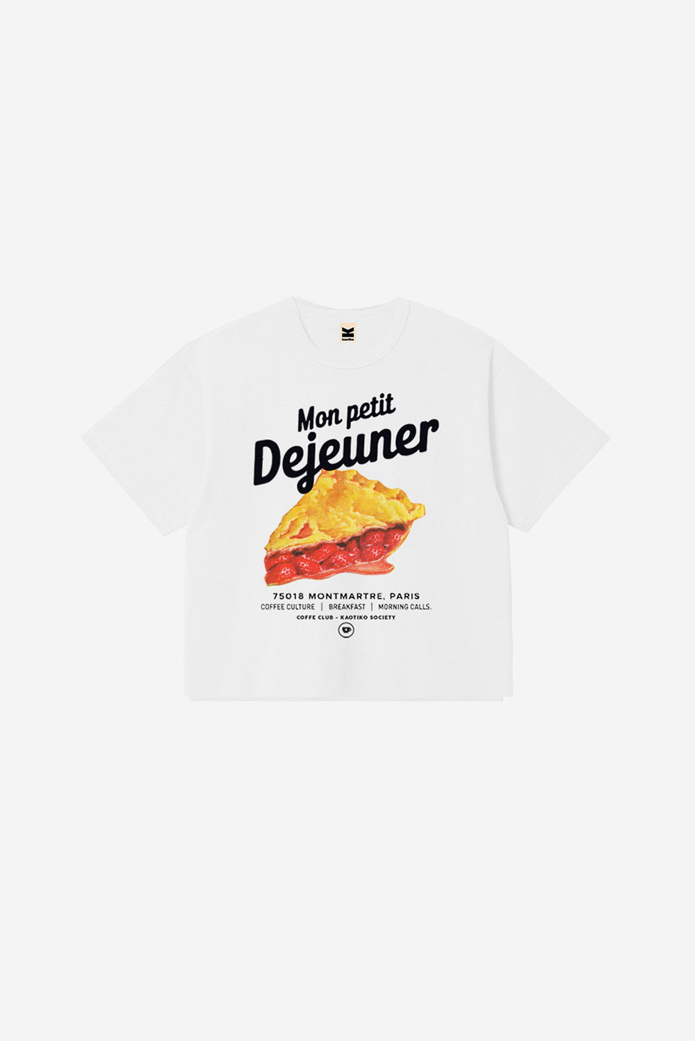 Fraiser Bio-Baumwoll-T-Shirt, weiß