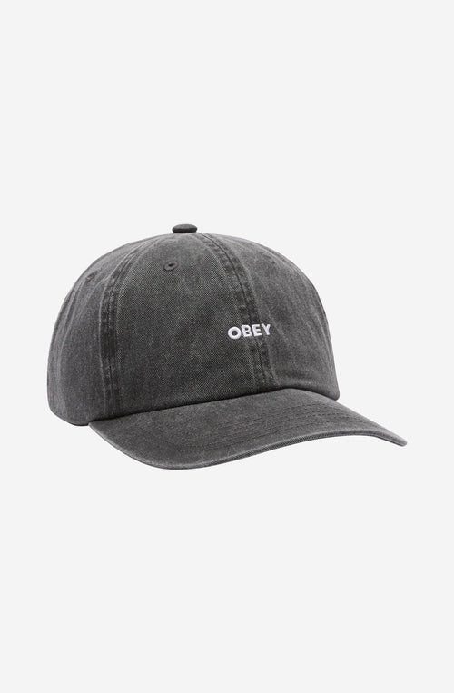Gorra Obey Pigment Bold 6 Panel Black