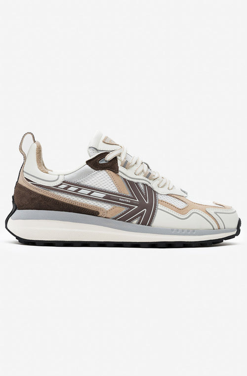 Kaotiko Man Vancouver Tech Antikweißer Sneaker