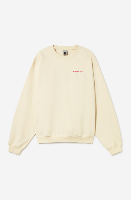 Sudadera Paris Coffee Ivory