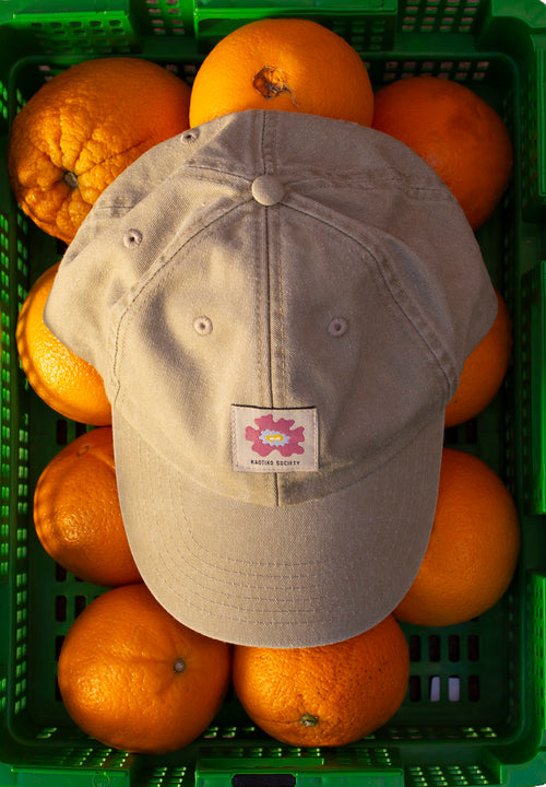 Gorra Island Flower Vintage Stone