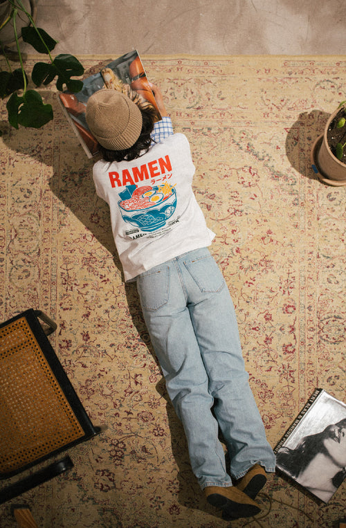 Osaka Ramen weißes T-Shirt