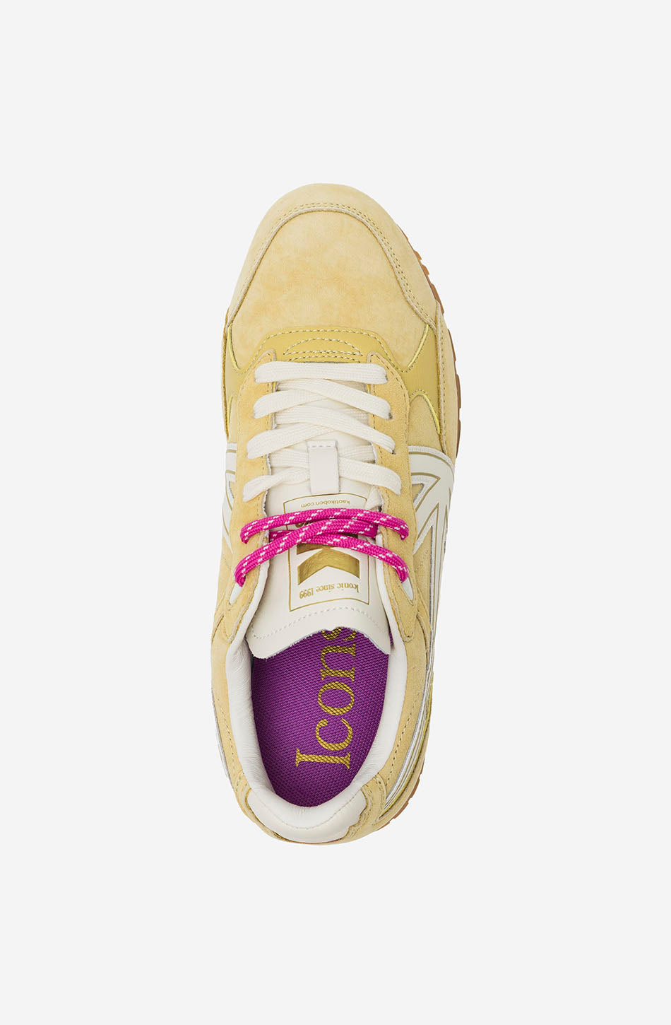 Kaotiko Damen-Sneaker in Buttergelb