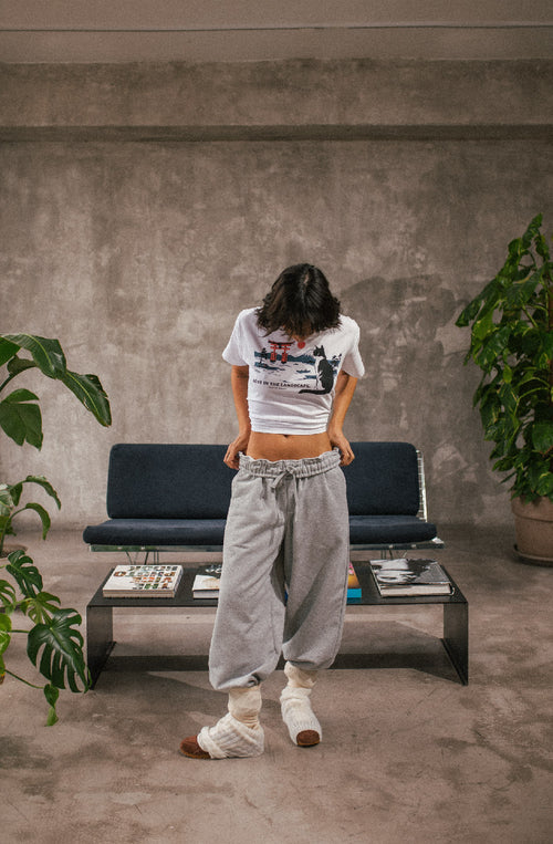 T-shirt Landscape White