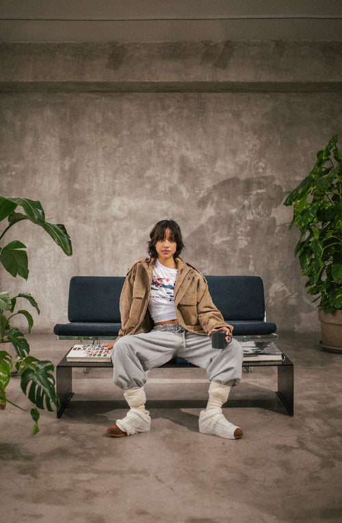 T-shirt Landscape White