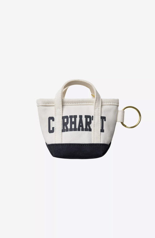 Porte-clés Carhartt WIP Mini Tote Bag Natural/Blue