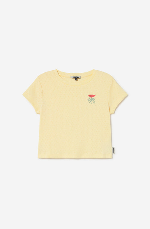 Liliengelbes T-Shirt