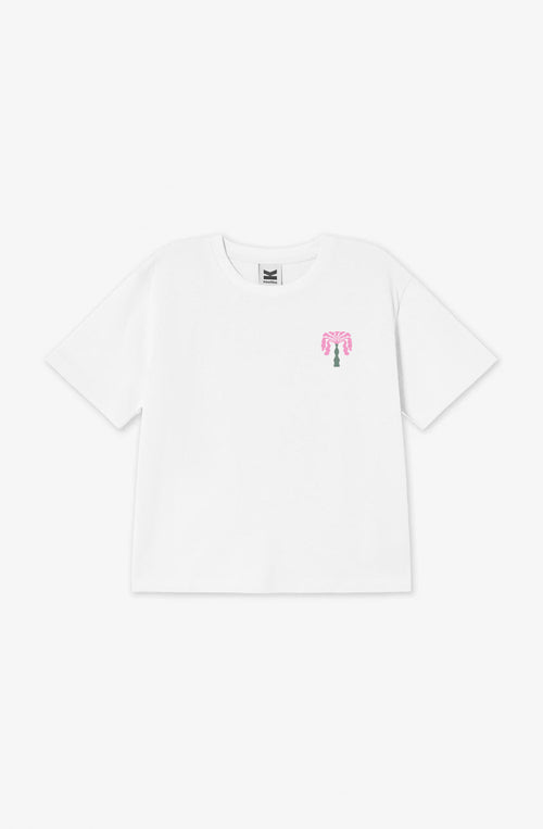 Weißes T-Shirt aus Bio-Baumwolle von Paradise