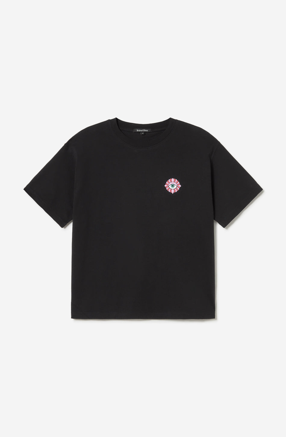 Schwarzes T-Shirt „Washed Found In Paradise“