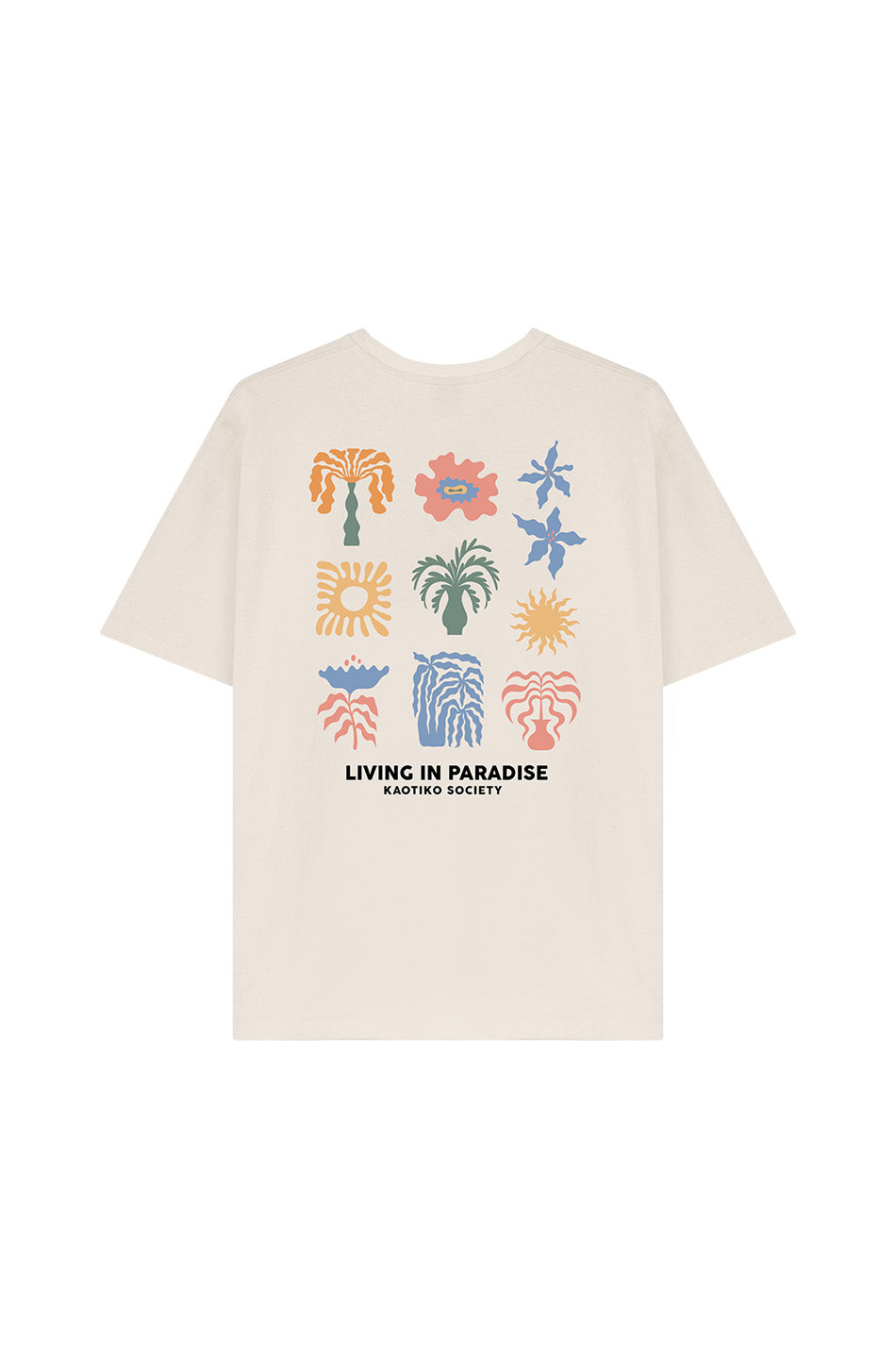 Camiseta Paradise Organic Cotton Ivory