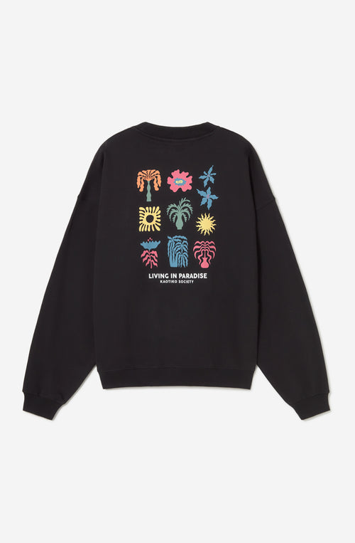Virgin Paradise Schwarzes Sweatshirt