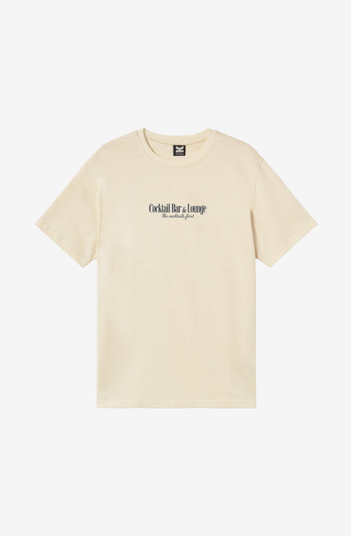Lost Point Damen-T-Shirt aus Bio-Baumwolle, elfenbeinfarben