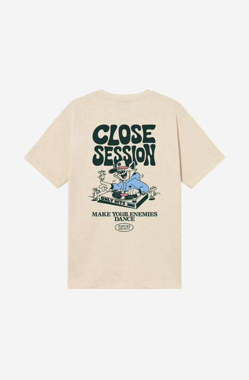 T-shirt Close Session Organic Ivory
