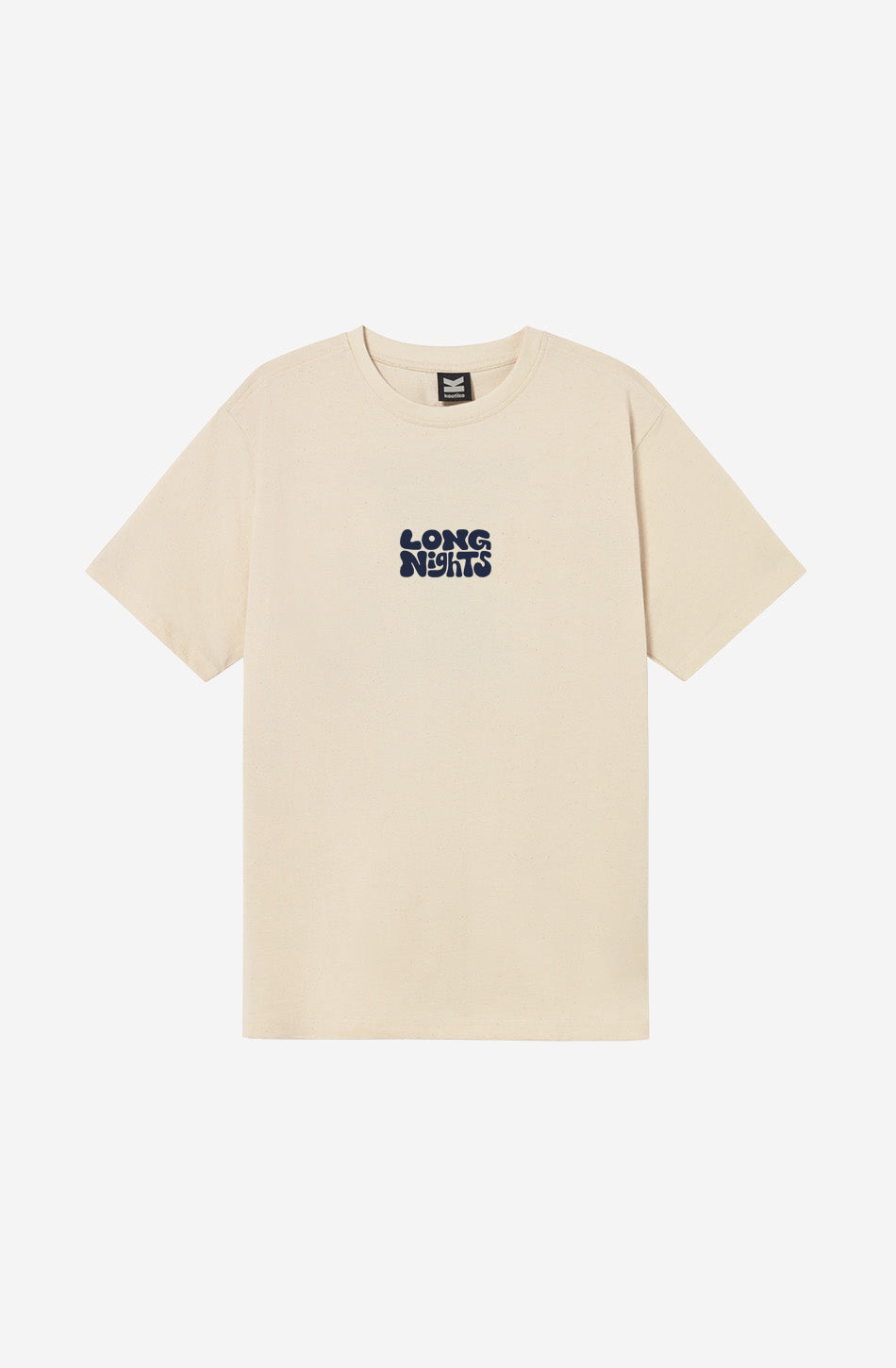 T-shirt Long Nights Organic Ivory