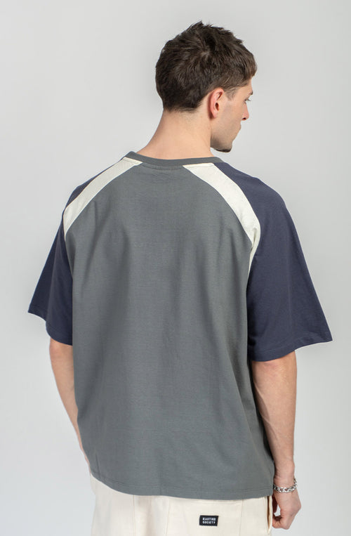 Kurzes Lennox Heura T-Shirt/Marineblau
