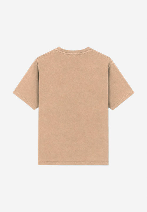 Basic Washed Bone T-Shirt