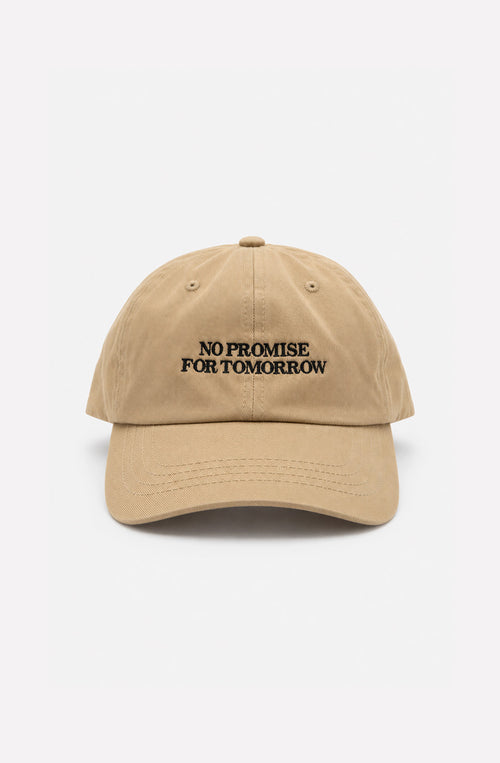 Casquette No Promise For Tomorrow Beige