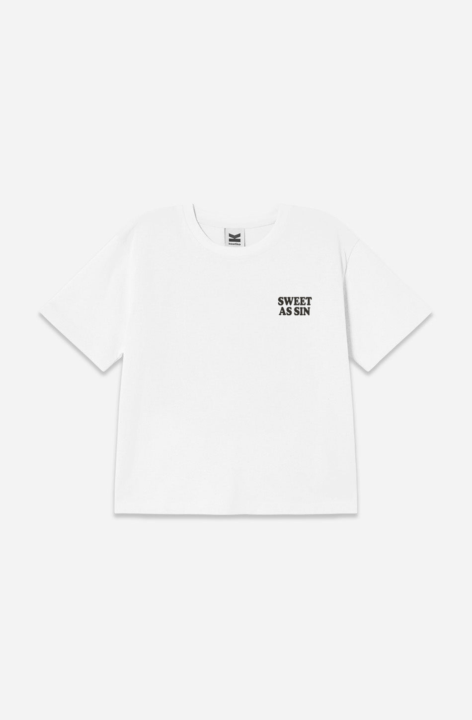 T-shirt Sweet As Sin White