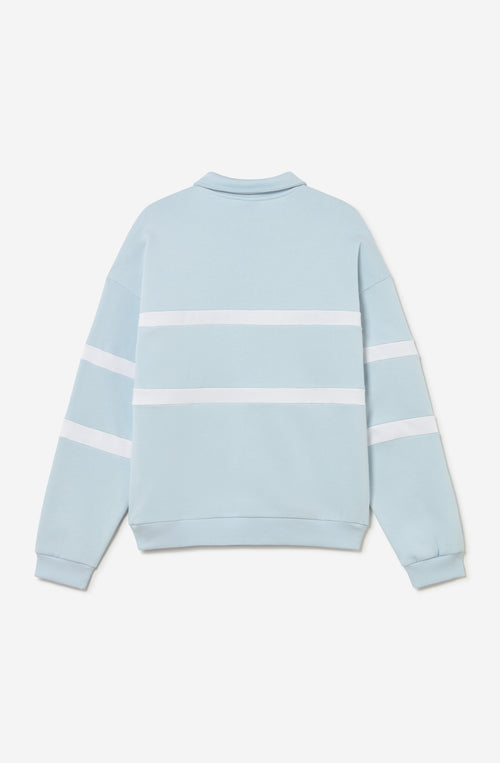 Sweat-shirt Berwin Amusement Ballad Bleu/Blanc