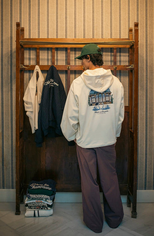 Oversize-Sweatshirt Garden Ivory