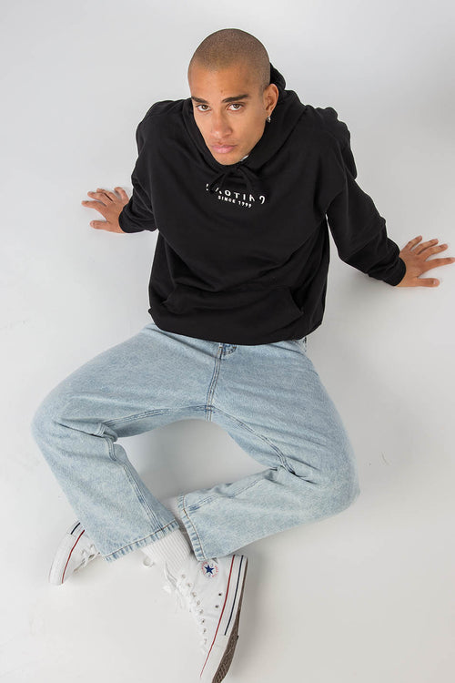 Sweatshirt schwarz mit Kapuze