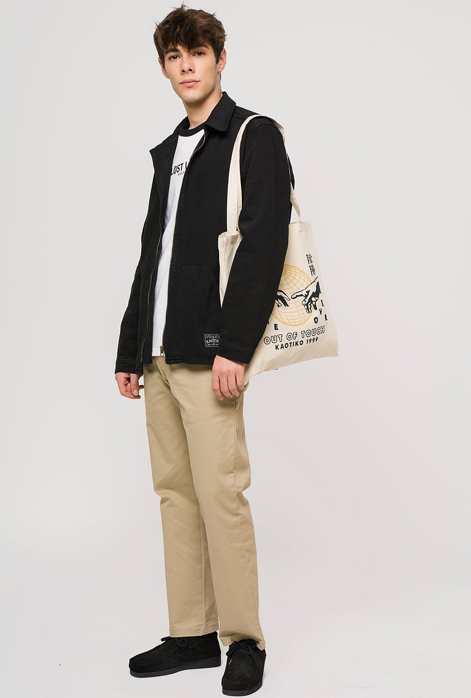 Zip Jacket Schwarz