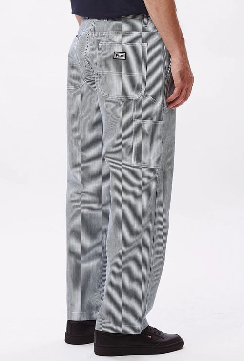 Obey Hardwork Carpenter Pant bleu marine Multi
