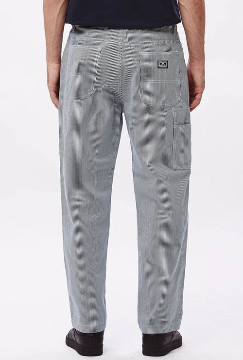 Obey Hardwork Carpenter Pant bleu marine Multi