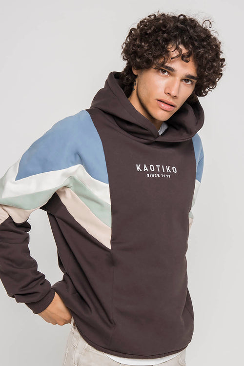 Ewan Grau/Blau/Elfenbein/Grün Pullover