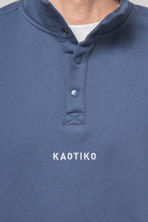 Sweat-shirt Crew Oakland Prusia / Raisin
