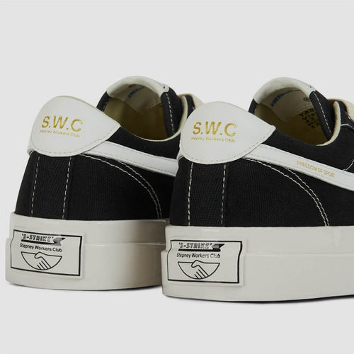 Black S.W.C Dellows S-Strike Trainers