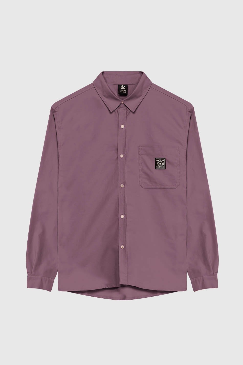 Washed Roger Purple Hemd
