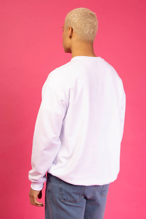 Sudadera Crazy Lemon Blanco