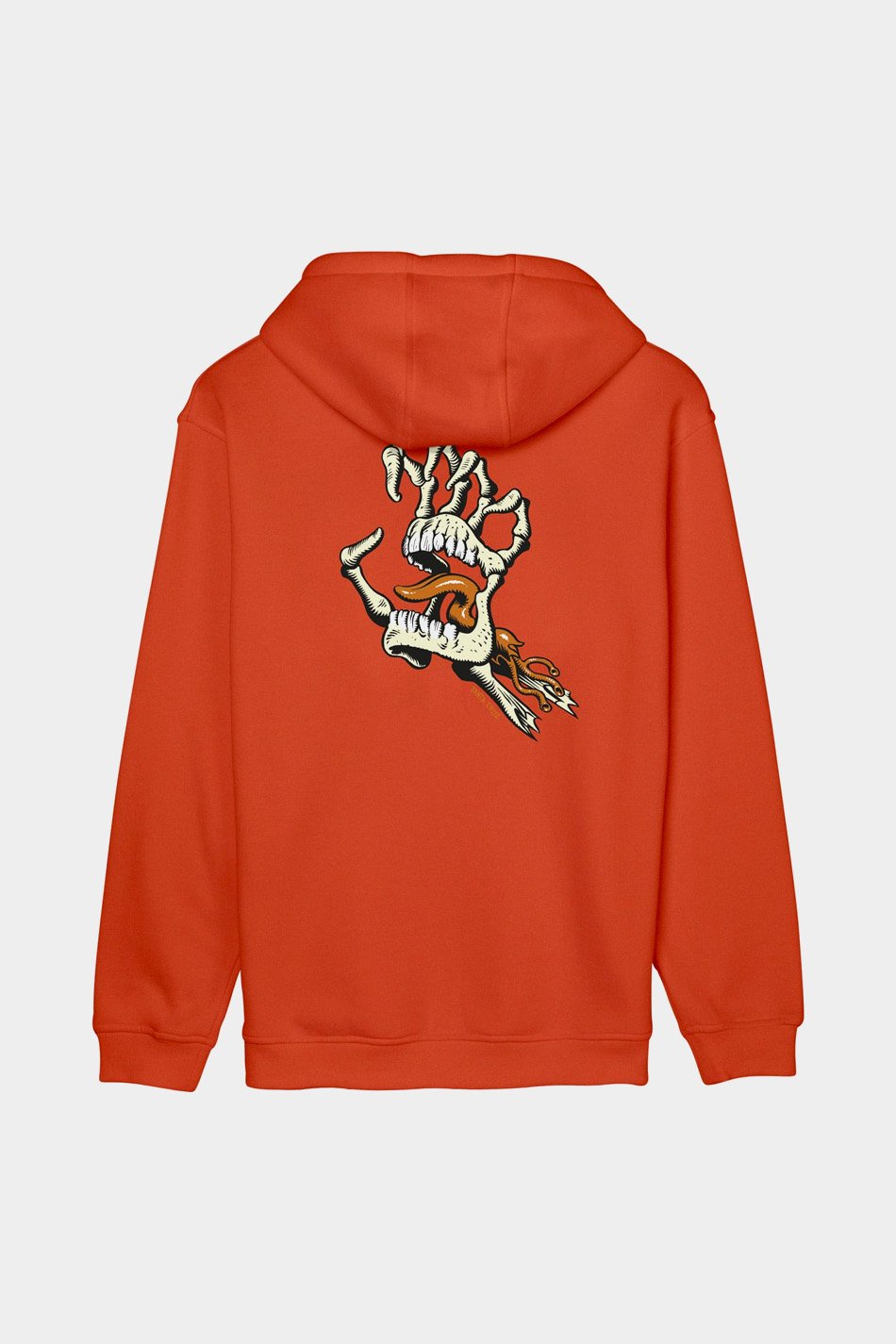 Kapuzenpullover Santa Cruz Bone Hand Cruz Terracotta