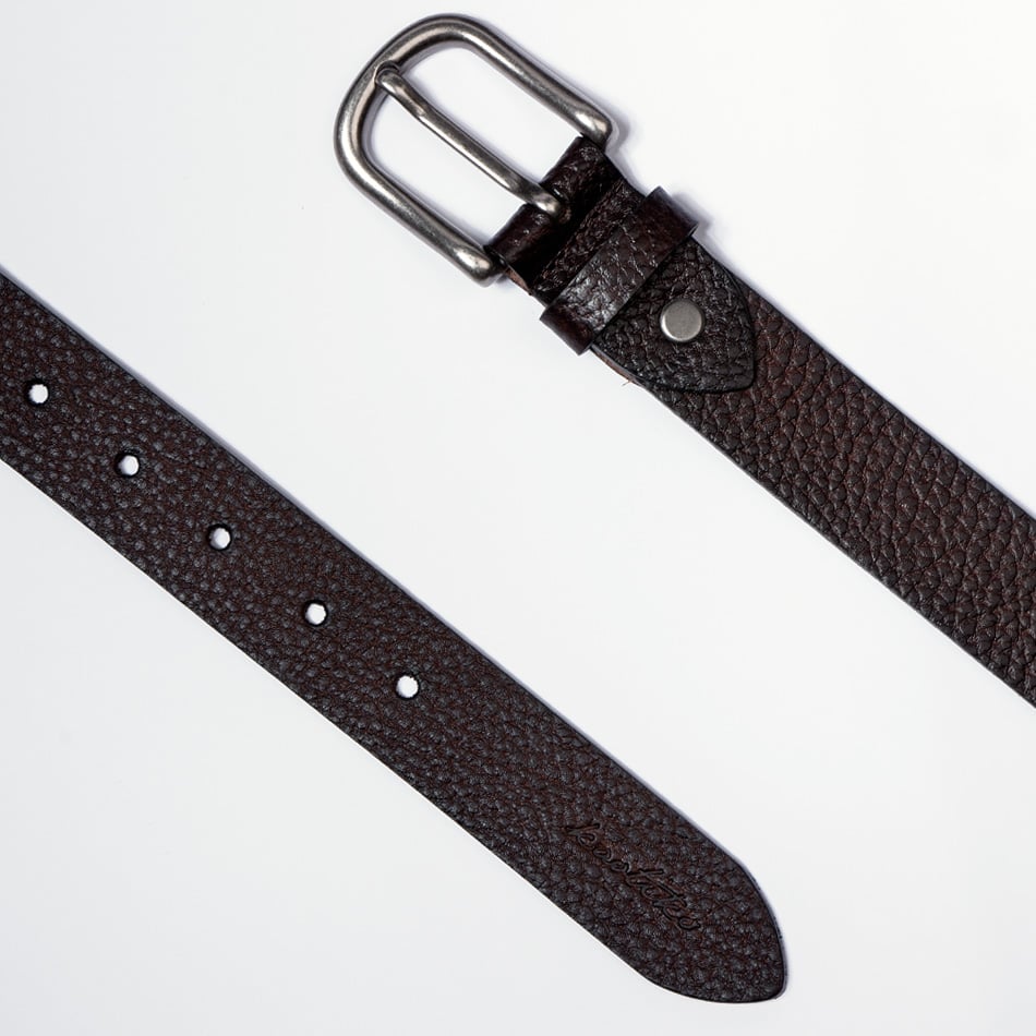 Ceinture cuir Brun