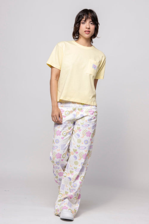 Tee-shirt Adina Pastel Yellow