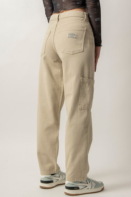 Pantalon Factory Cream