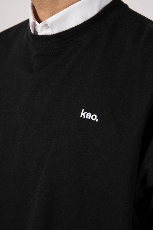 T-shirt Calvin Cropped Black