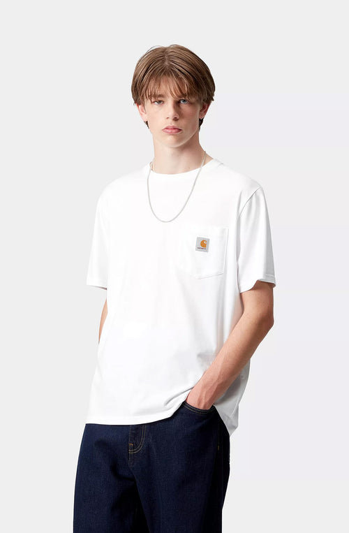 Camiseta Carhartt WIP Pocket White