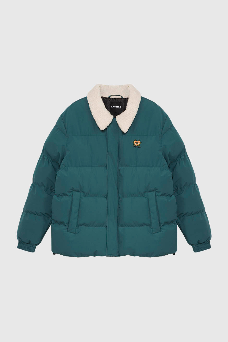 Cazadora Puffer Heart Jade