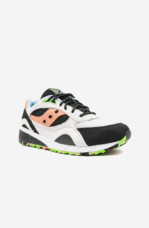 Saucony Shadow 6000 White-Blush Sneakers