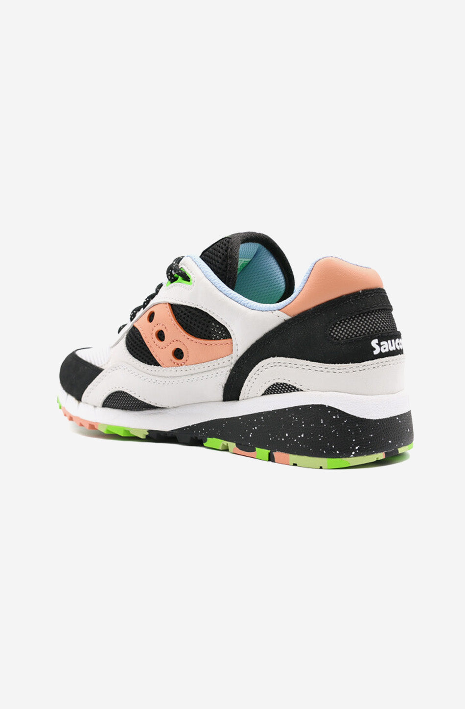 Saucony Shadow 6000 White-Blush Sneakers