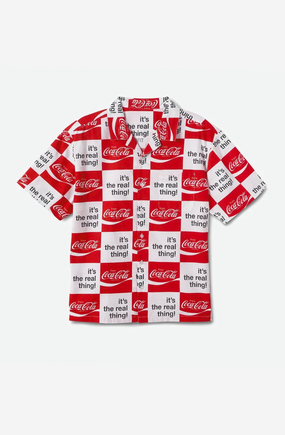 Brixton x Coca-Cola Bunker Weißes Hemd