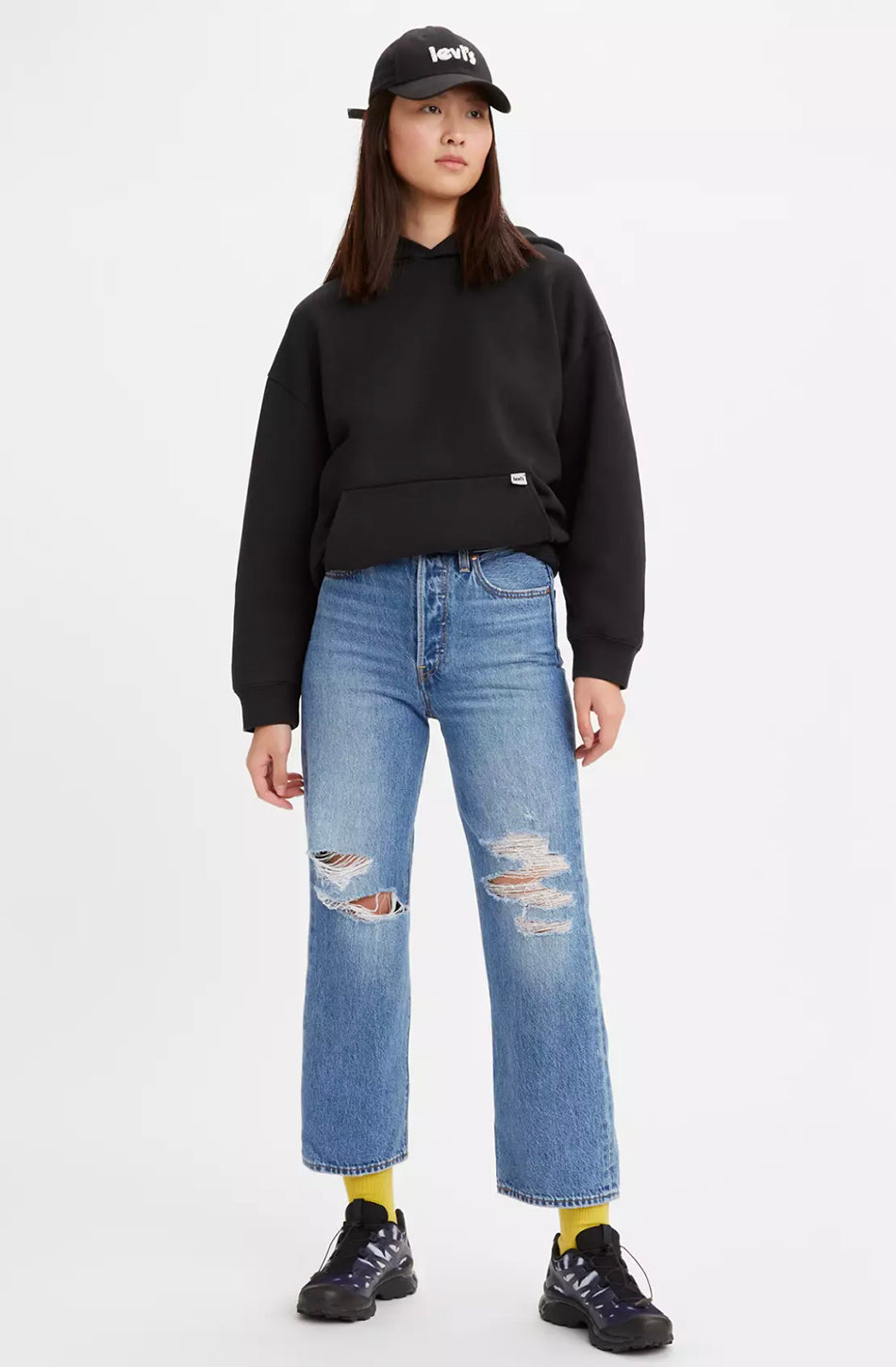 Pantalones Levi's Ribcage Straight Ankle
