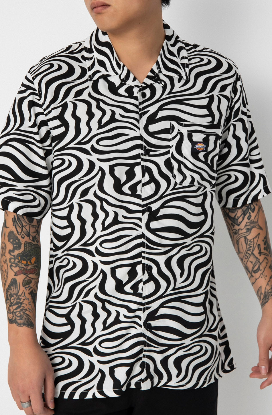 Dickies Leesburg Cloud Zebra Hemd