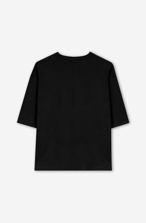 Schwarzes Calvin-T-Shirt