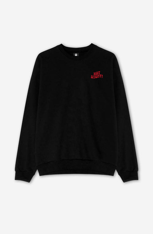 Hot Stuff Schwarzes Sweatshirt